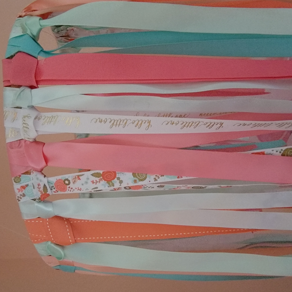 Colorful Ribbon Chandelier - Picture 3 of 4